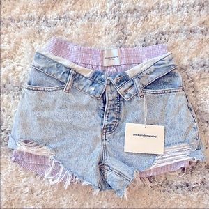 ALEXANDER WANG BITE FLIP W/BOXER SHORTS